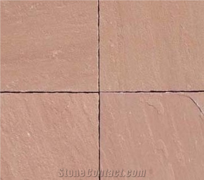 Gaja Modak Sandstone Tiles, India Red Sandstone