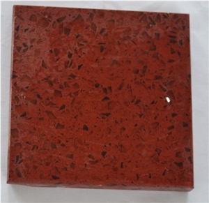 Rebu Red Quartz Stone Tile,quartz Slab