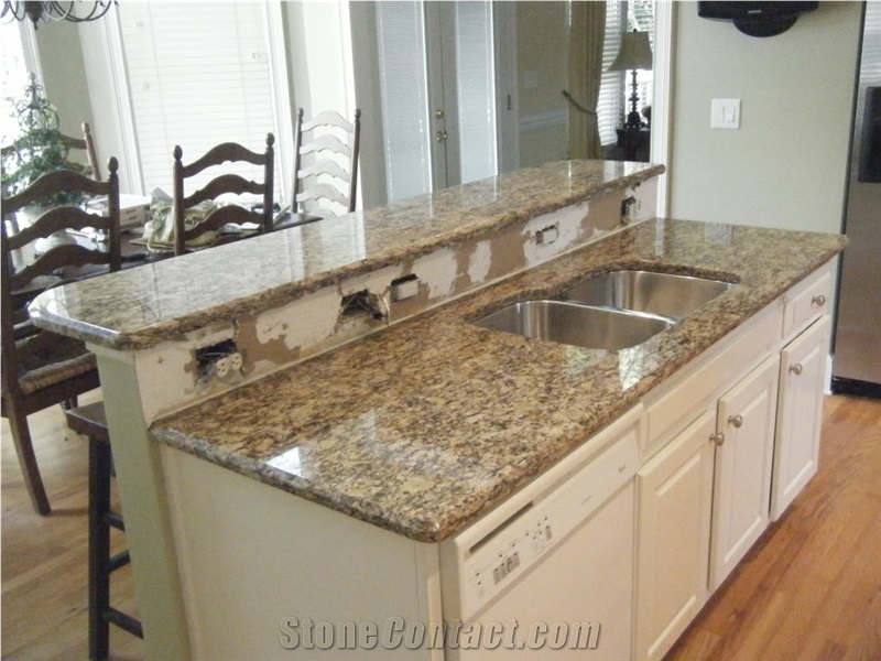 Brazil Santa Cecilia Light Granite Brazil Yellow Granite From