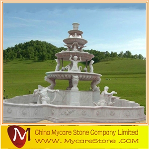 Natural Beige Granite Fountain