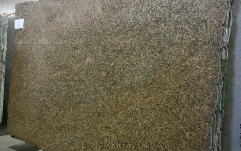 Toffee Granite Slabs, Brazil Brown Granite