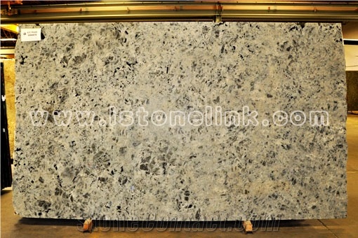 Ice Pearl Granite, White Granite Slab