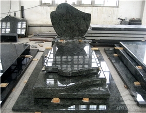 Olive Green Monunment, Green Granite Tombstone