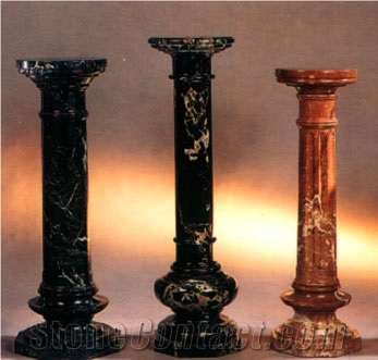 Pietra Brown Marble Column