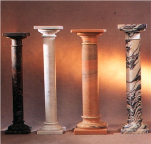 Pietra Brown Marble Column