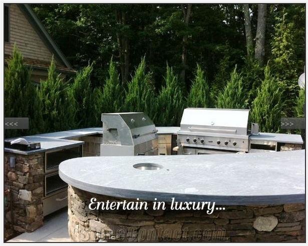 Granite Exterior Countertop Juparana Taupe Grey Granite