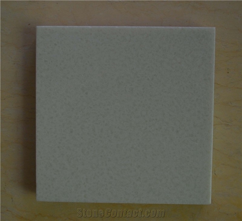 Beige Artificial Stone Slabs and Tiles