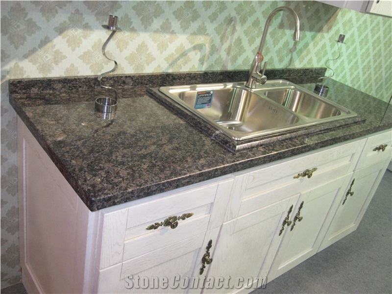 Granite Kitchen Countertops1, Brown Granite Kitchen Countertops