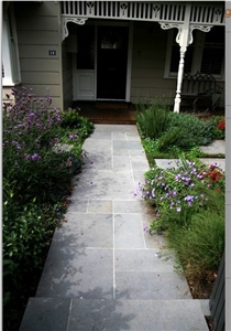 Sawn Bluestone Paving, Grey Blue Stone Cobble, Pavers