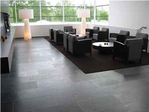 Anrochter Limestone Floor Tiles, Germany Grey Limestone