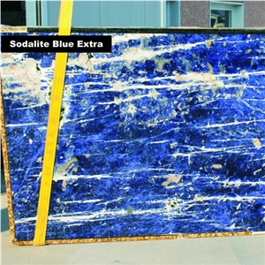 Sodalite Blue Extra Slabs, Sodalite Royal Blue Granite Slabs