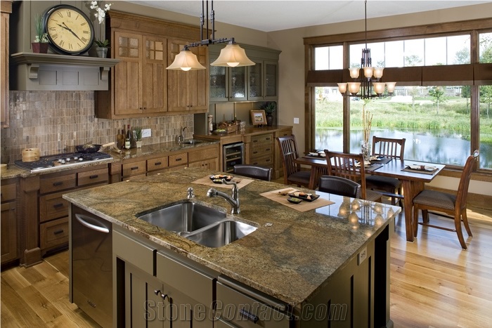 Granite Persian Brown Countertop, Persa Brown Granite Countertop