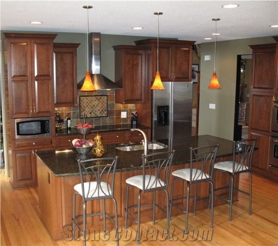 Labrador Green Granite Kitchen Countertop from United States ...