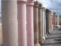 Cantera Carved Columns, Pinon Cantera Columns