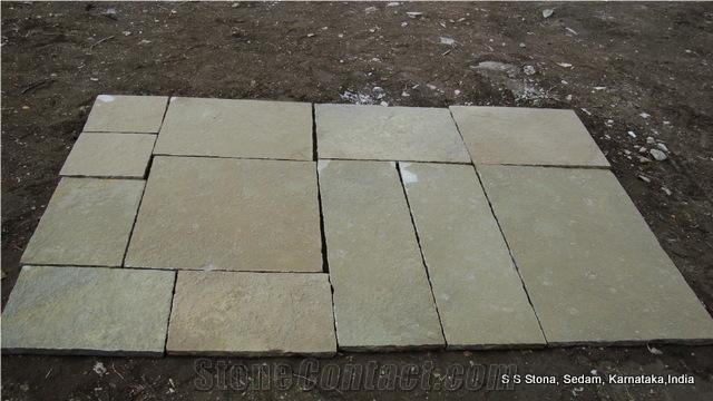 Tandur Yellow Limestone Tile