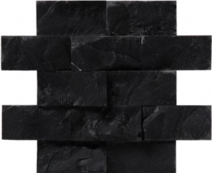 Toros Black Marble Split Face Mosaic