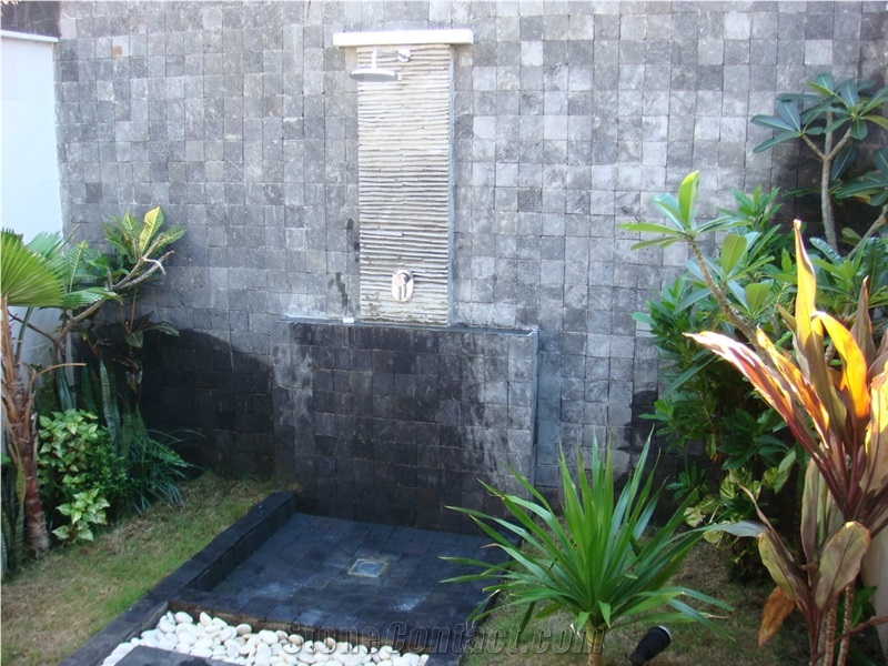 Grey Lava Stone Water Features, Fountain, China Lava Stone Grey Basalt Water Features