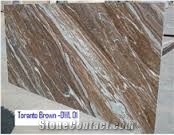 Toronto Brown Marble Block, India Brown Marble