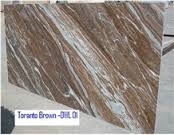 Toronto Brown Marble Slabs & Tiles