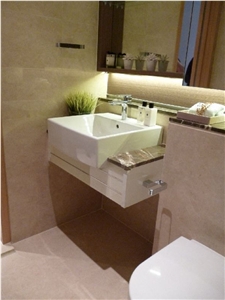 Crema Barla Marble Bathroom Design, Crema Barla Beige Marble Bathroom Design
