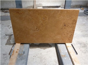 Dark Noce Travertine Tiles, Turkey Brown Travertine