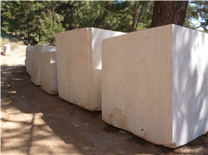 Limra Limestone Blocks, Turkey Beige Limestone