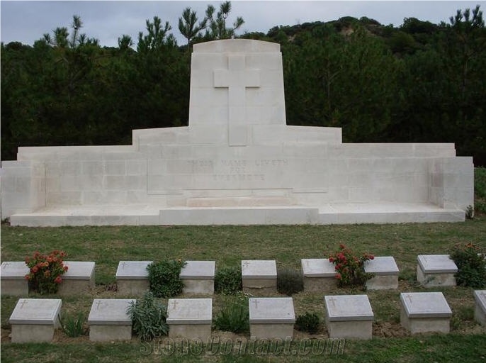 Limra Limestone Memorial, Limra Beige Limestone Memorial