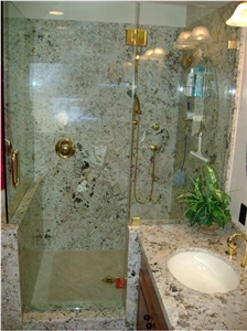 Alaska White Granite Bathroom Design