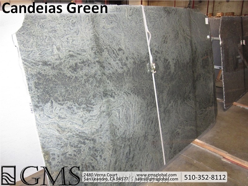 Candeias Green Granite Slabs From United States 232135