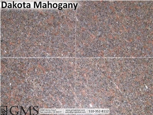 Dakota Mahogany Granite 12x12 Tiles, United States Brown Granite