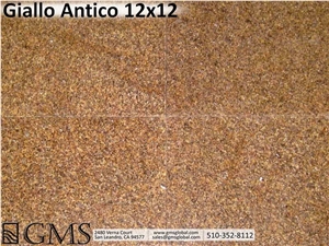 Giallo Antico Granite Tiles, Brazil Yellow Granite