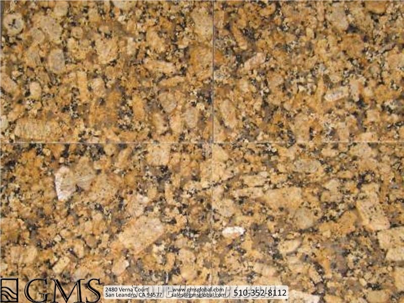 Giallo Fiorito Granite Tiles, Slabs