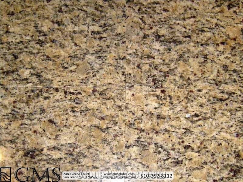 Giallo Garneto Granite Tiles, Brazil Yellow Granite