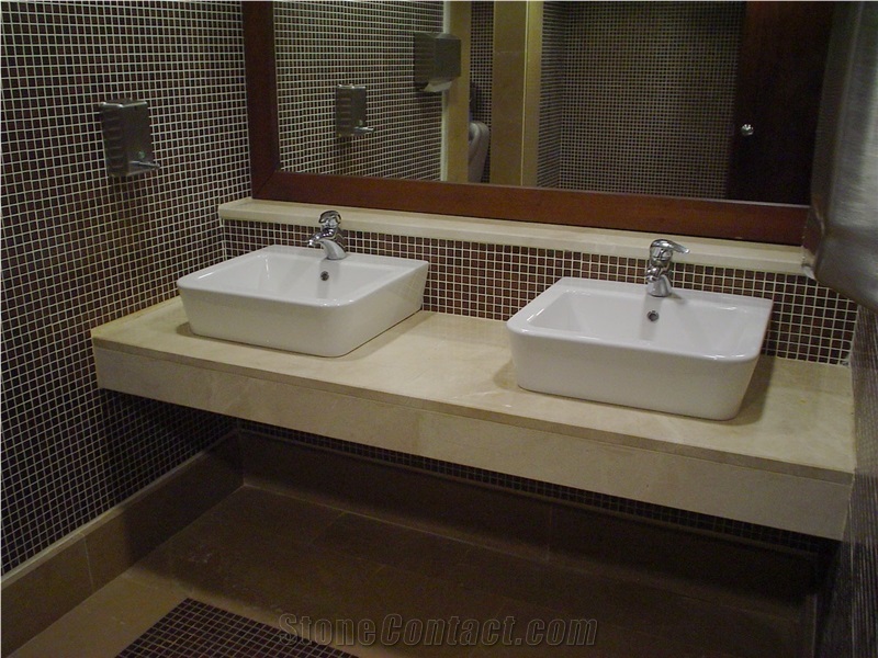 Crema Mocha Limestone Bathroom Vanitytop Crema Mocha Beige Limestone Bath Tops From Turkey Stonecontact Com