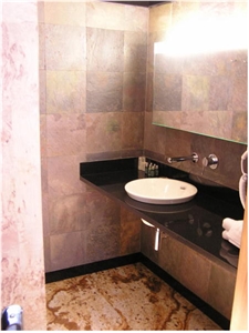 Lilac Slate Wall Tiles,Absolute Black Granite Bath