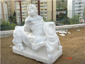 Pholos Sculpture with Mugla White Marble