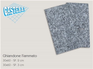 Flamed Serizzo Ghiandone Granite Tiles, Italy Pink Granite