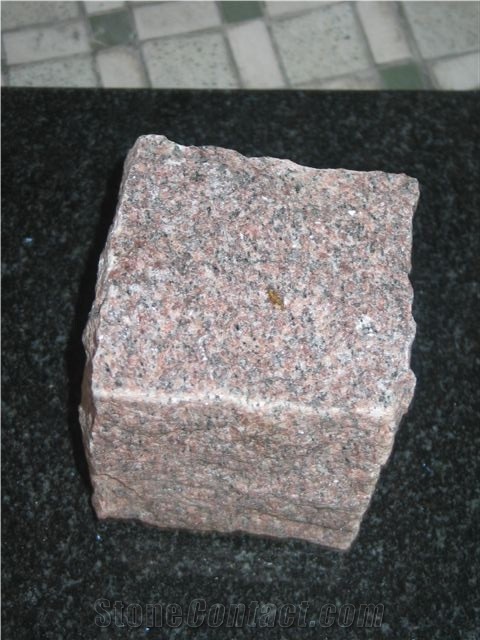 G341 Granite Cobble Stone,Grey Granite
