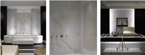 Paonazzo Marble Bathroom Design