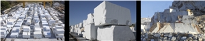 Venatino Betogli Marble Blocks, Italy White Marble