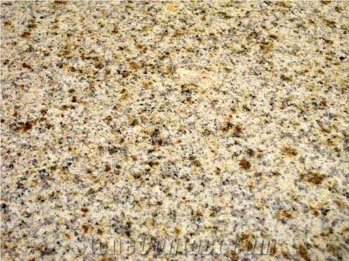 G682 China Rusty Yellow Tiles/Slabs, Polished Surface