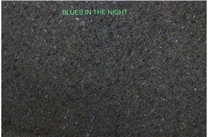 Blues in the Night Granite Tiles, Slabs