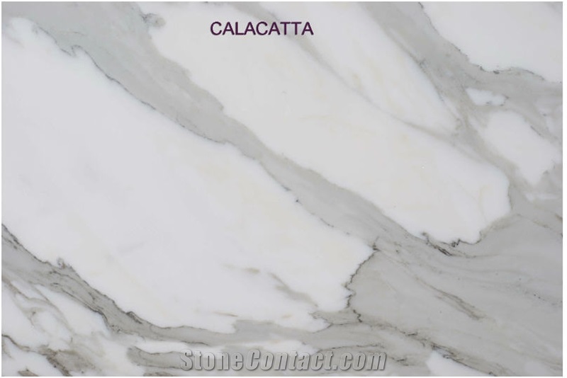 Calacatta Luna Marble Tiles, Slabs