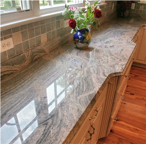 Juparana Colombo Granite Kitchen Countertop