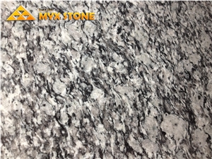 G418 Sea Wave White Granite Strip Slabs