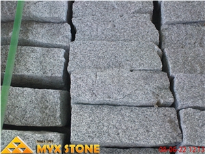 G623 Granite Cobble Stone,China Grey Granite Cobble Stone