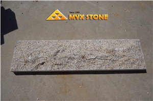 G682 Rusty Yellow Building Stone and New Finished, G682 Yellow Granite Mushroom Stone