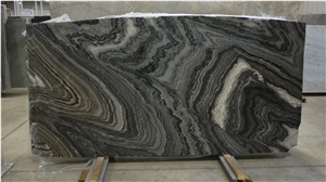 Mercury Black Marble Slabs, Tiles