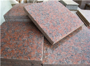 G562 China Maple Red Granite Tiles