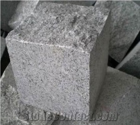 G602, G603 Grey Granite Cube Stone